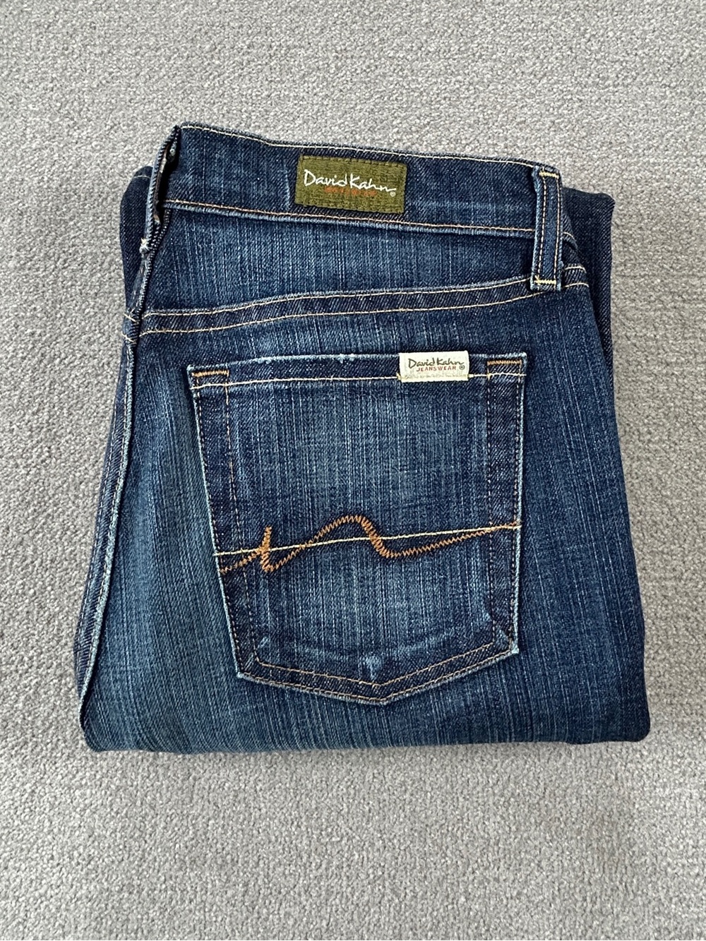 Y2K David Kahn Made in USA Lauren Bootcut Jeans Women's Size 6 - Picture 11 of 16